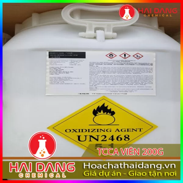 Hóa Chất Thủy Sản TCCA Viên 200g Trung Quốc