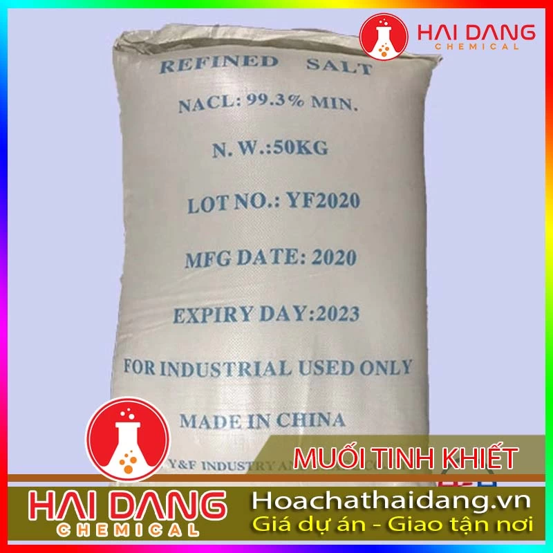 Hóa Chất Thủy Sản Muối Tinh Khiết Trung Quốc