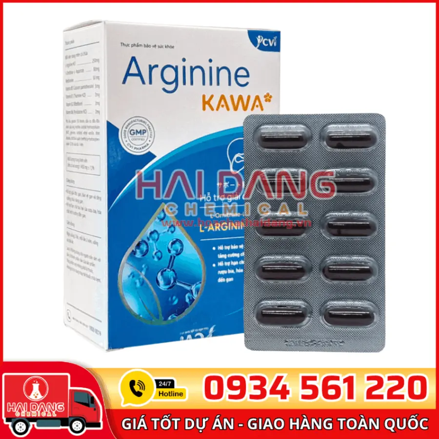 L-Arginine HCl Hàn Quốc – Nguyên Liệu Dược Phẩm Cao Cấp