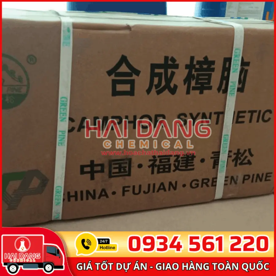 Bột Long Não Tổng Hợp Camphor Trung Quốc 20Kg/Thùng