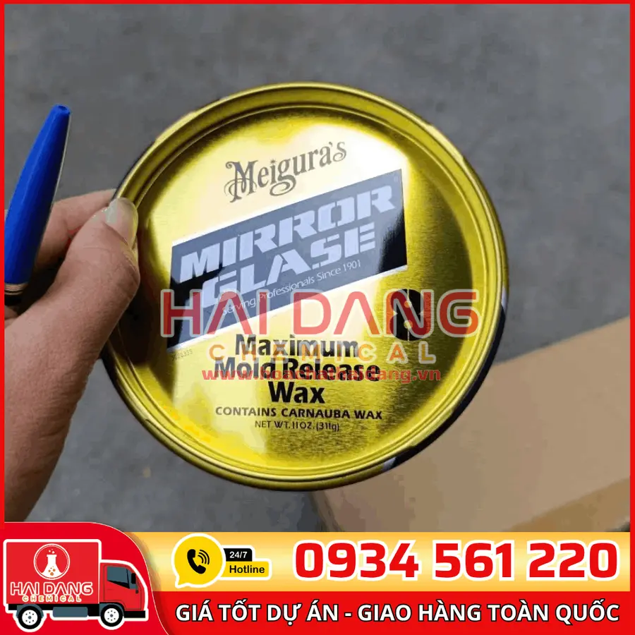 Wax 8 – Sáp Tách Khuôn Chống Dính Hiệu Quả Cho Composite
