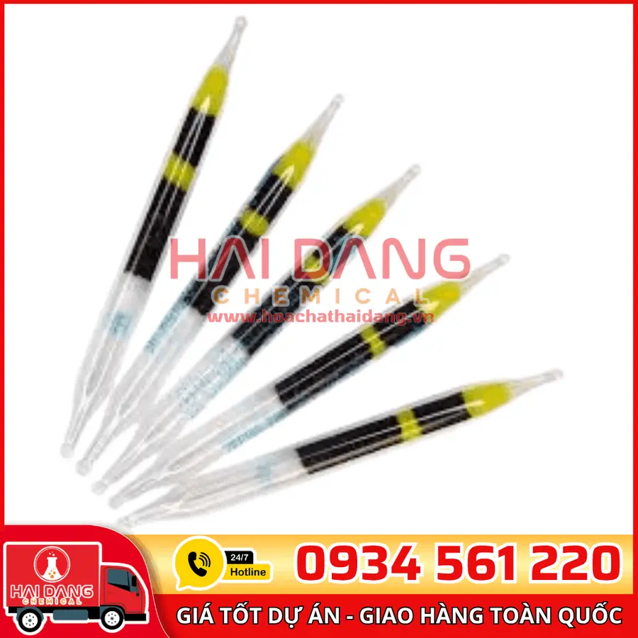 Ống hấp thụ nhồi than hoạt tính - Charcoal Sorbent Tube, 8x110mm, 400/200mg, 1000/bx hãng Zefon, Mỹ