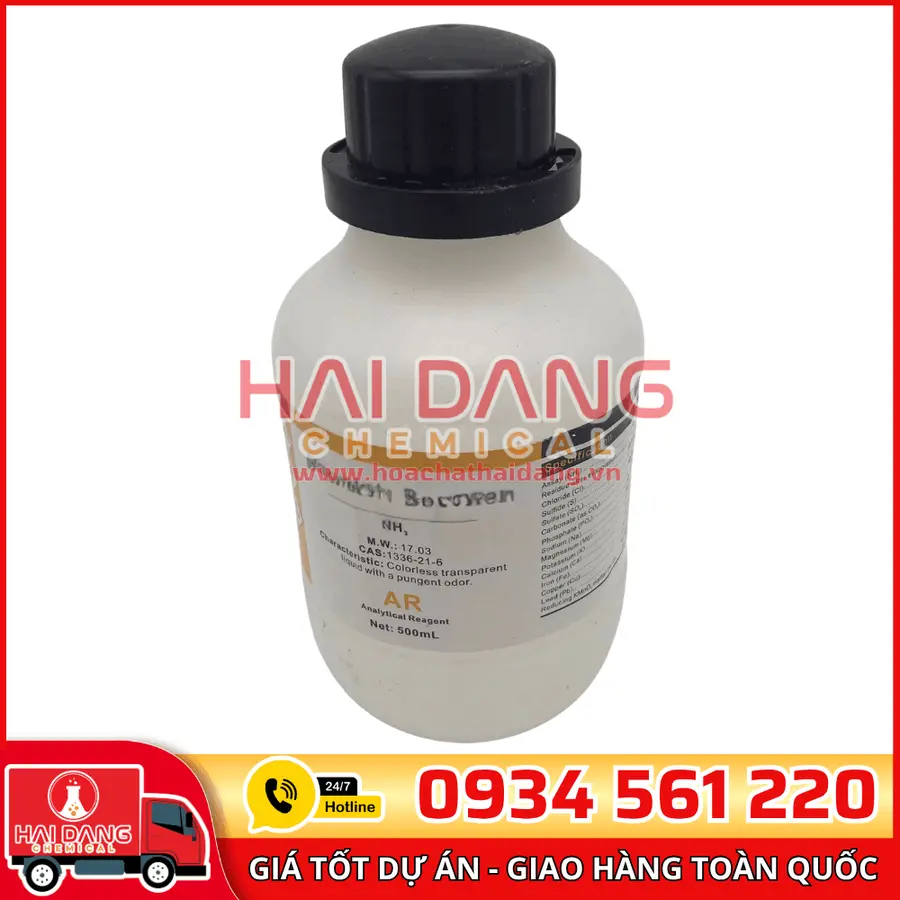 Antimony Trioxide SbCl₃, lọ 500g - hãng Xilong