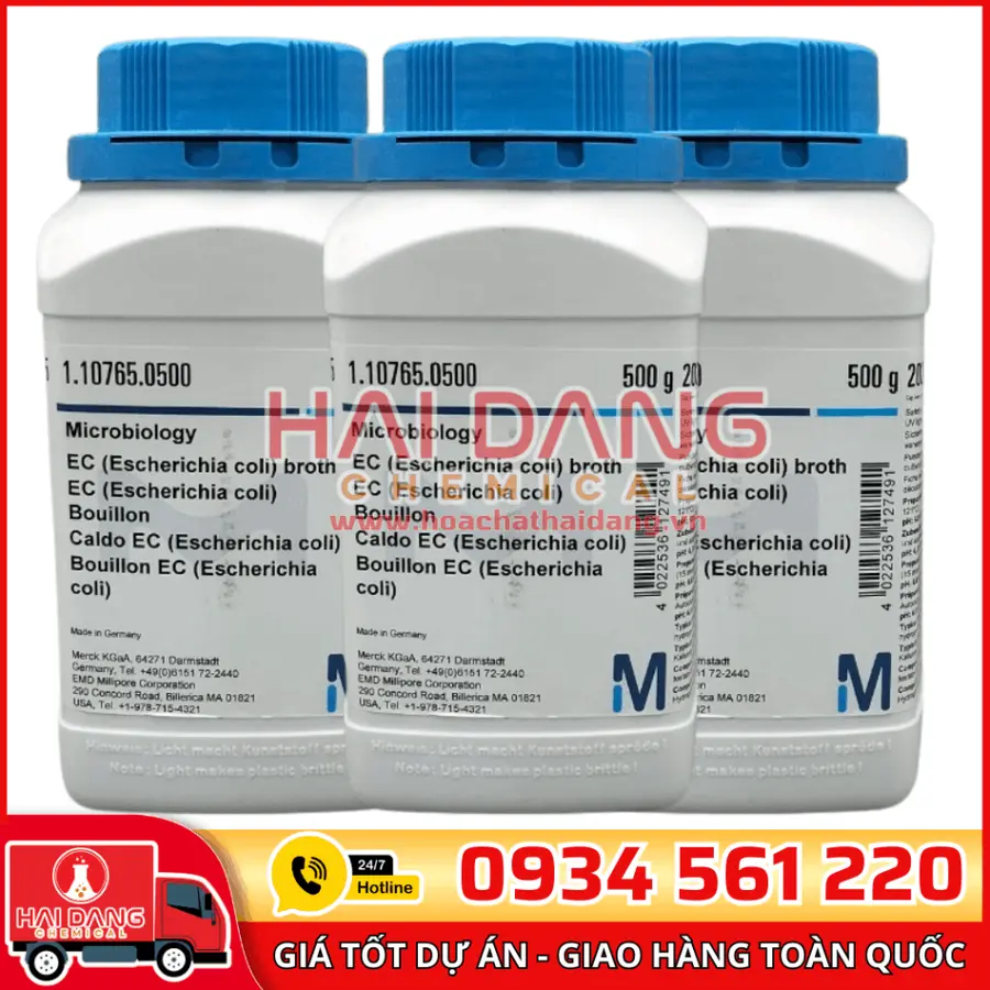 EC (Escherichia coli) Broth lọ 500g – Merck