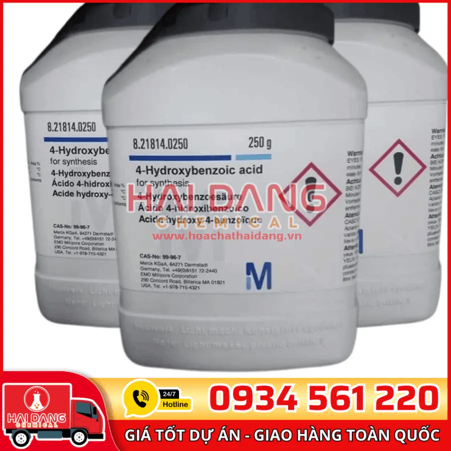 4-Hydroxybenzoic acid lọ 250g - Merck
