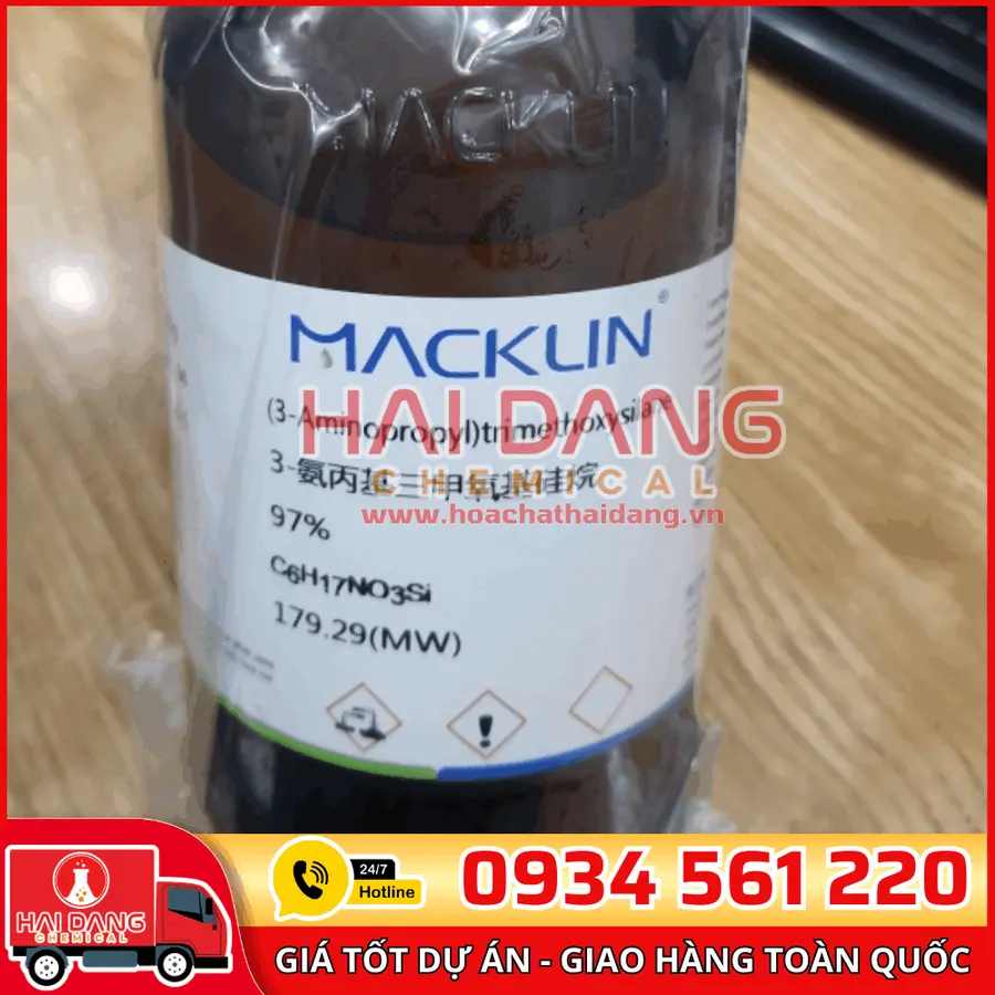 (3-Aminopropyl) trimethoxysilane 500g – Macklin