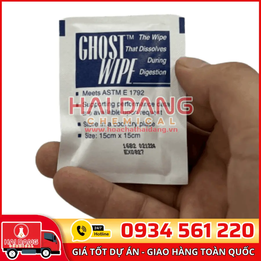 Khăn lau phân tích Chì (Pb) và Beryllium (Be), mã SC4250, hãng Environmental Express – Mỹ