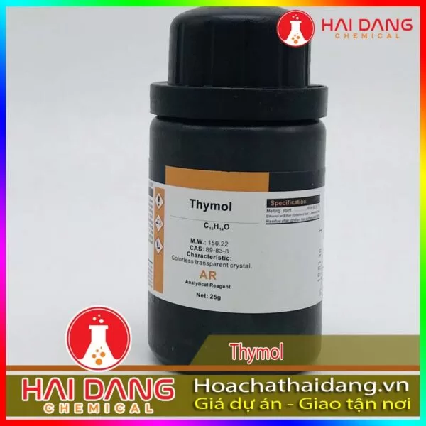 Hóa Chất Thí Nghiệm Thymol (chai 25G, AR)