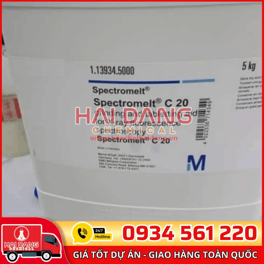 Spectromelt® C 20 lọ 5kg - Merck