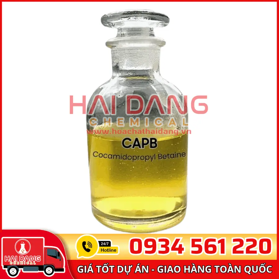 CAPB (Cocamidopropyl Betaine) – Chất Hoạt Động Bề Mặt Dịu Nhẹ