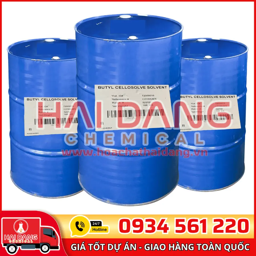 Butyl Cellosolve Solvent BCS Malaysia 188kg