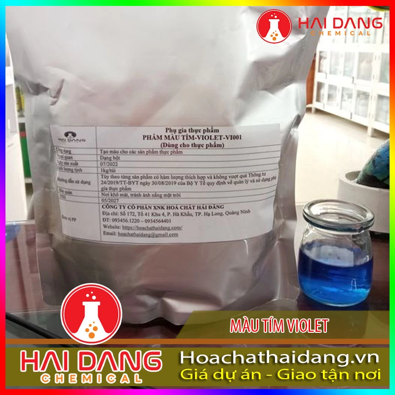 Màu Mỹ Phẩm Dược Phẩm Màu Tím Violet