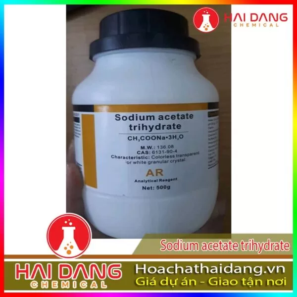 Hóa Chất Thí Nghiệm Sodium Acetate Trihydrate CH3COONa