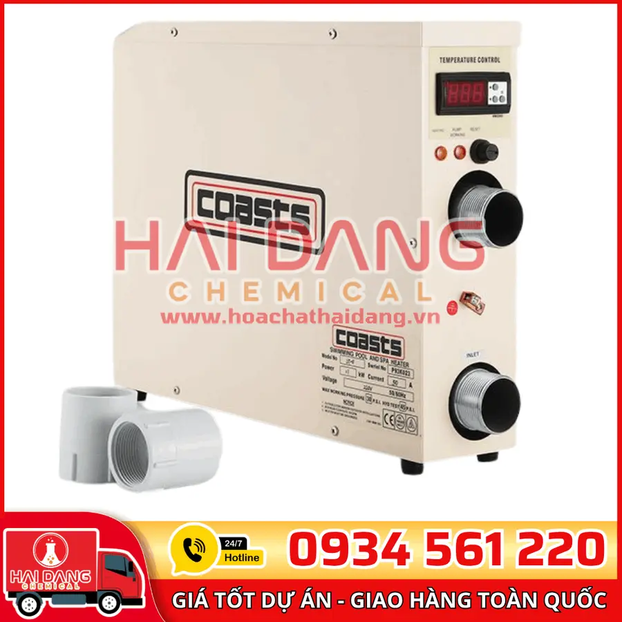 Máy Cấp Nhiệt Bể Bơi Coasts ST/PHS Chính Hãng