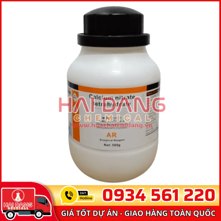 Cadmium Nitrate Cd(NO₃)₂·4H₂O, lọ 500g - hãng Xilong