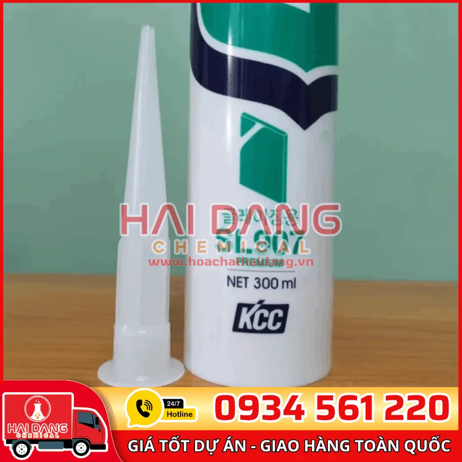 Keo Silicone Koreseal KCC SL-907 – Dán Kính, Trám Khe Ngoài Trời