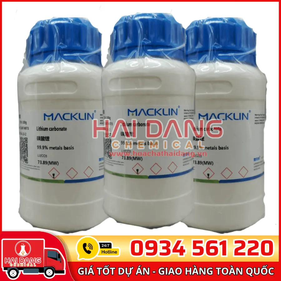 Lithium carbonate 100g - Macklin 
