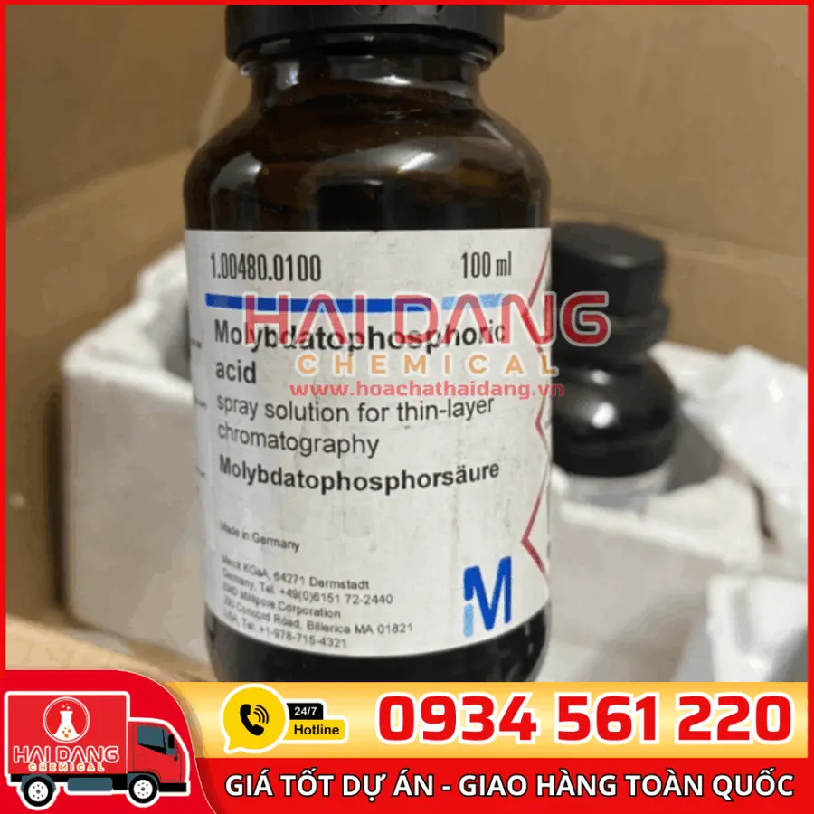 Molybdatophosphoric acid, lọ 100ml -  Merck