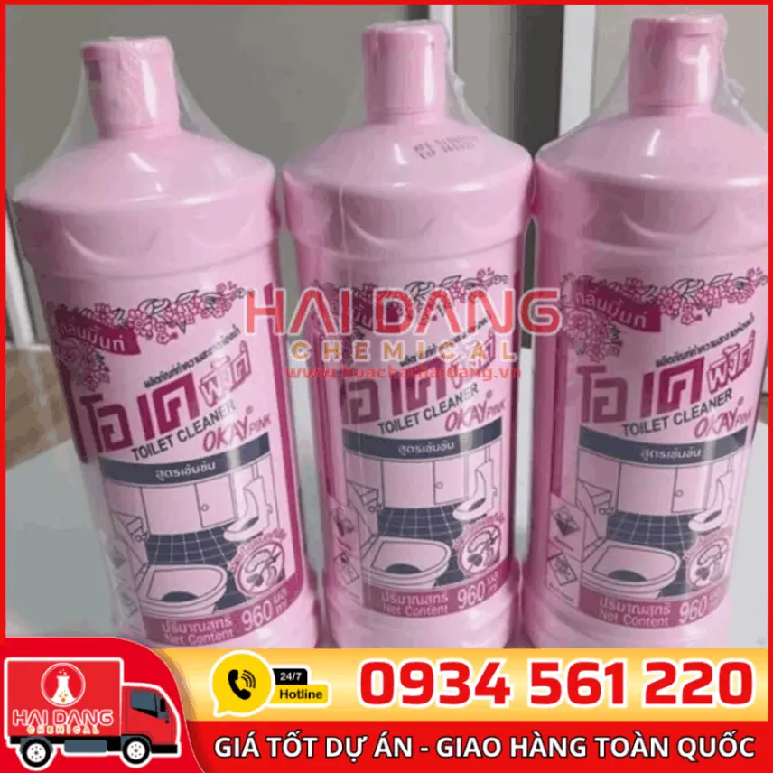Màu Hồng Cho Chất Tẩy Rửa – Tạo Màu Tươi Sáng, Bắt Mắt