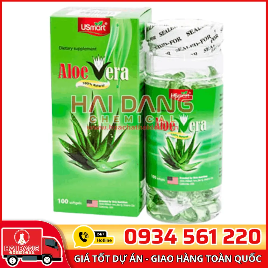 Aloe Vera Oil Trung Quốc – Dưỡng Ẩm, Làm Dịu Da Tự Nhiên