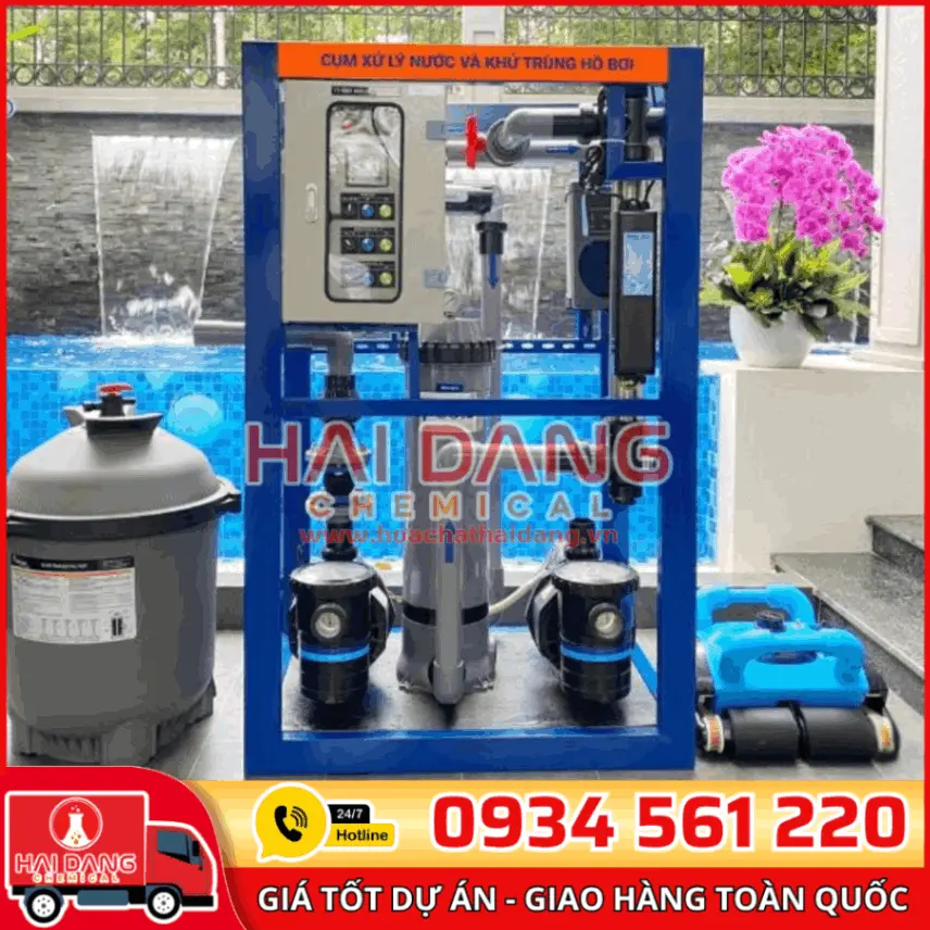 Hệ Thống Khử Trùng CXL-19 Không Hóa Chất Cho Bể 60–80m³