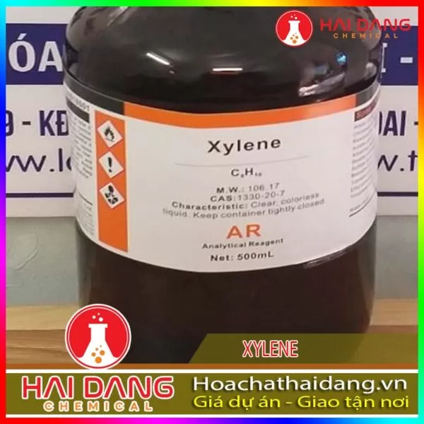 Hóa Chất Thí Nghiệm Xylene C8H10 Chai 500Ml