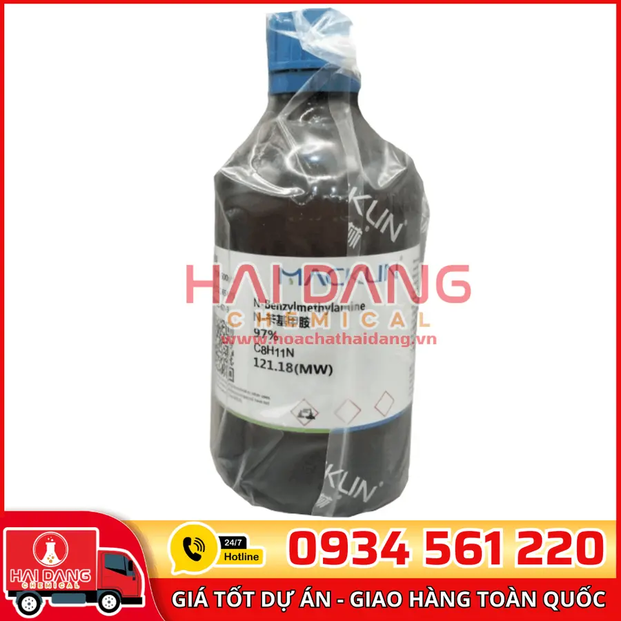 N-Benzylmethylamine 97% 500ml - Macklin