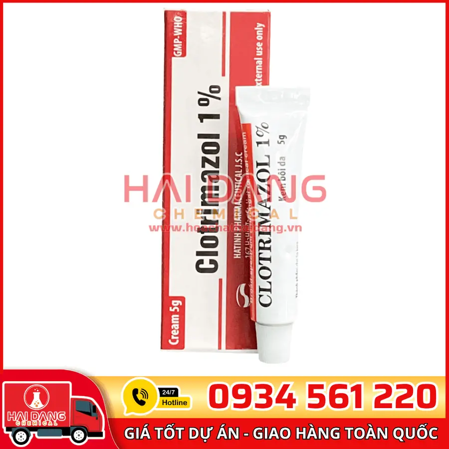 Clotrimazole Trung Quốc – Nguyên Liệu Dược Kháng Nấm Chất Lượng