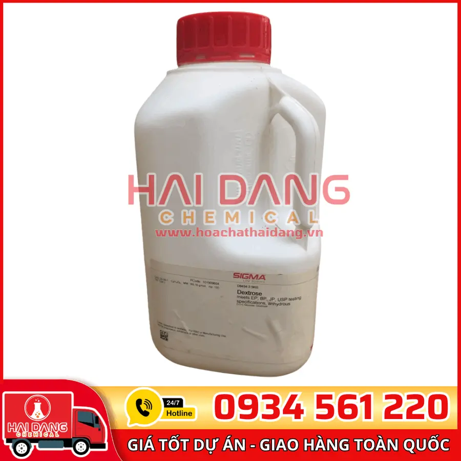 Dextrose lọ 2,5kg, hãng Sigma