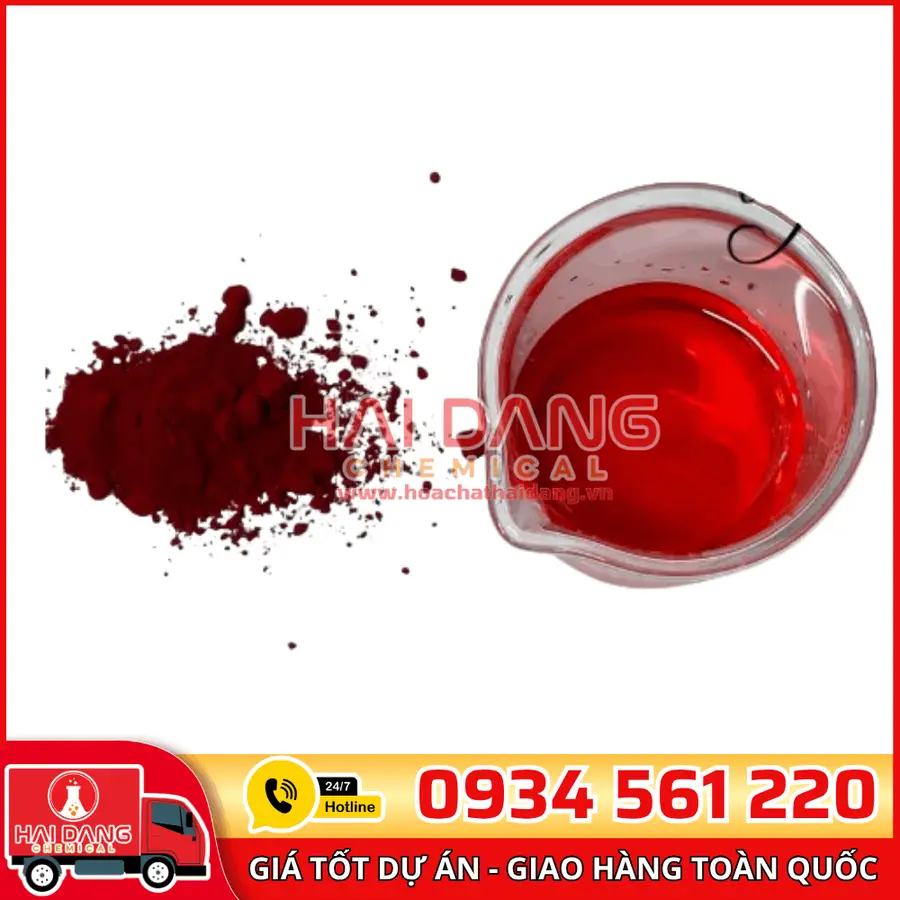 Màu Đỏ Cho Chất Tẩy Rửa – Tạo Màu Nổi Bật, Ổn Định Màu