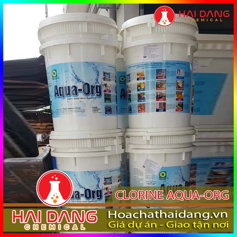 Hóa Chất Xử Lý Nước Sinh Hoạt Bể Bơi Chlorine Aqua Org Ấn Độ