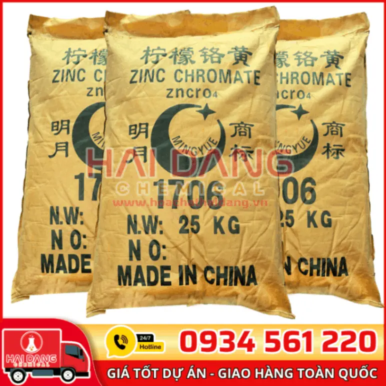 Zinc Chromate ZnCrO4 Trung Quốc