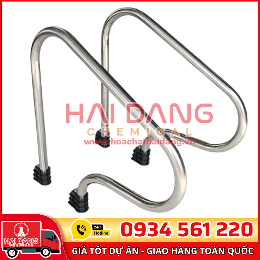 Tay Vịn Hồ Bơi ARP Inox 304 Chống Gỉ Chắc Chắn