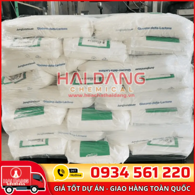 Glucono Delta Lactone Pháp Bao 25kg