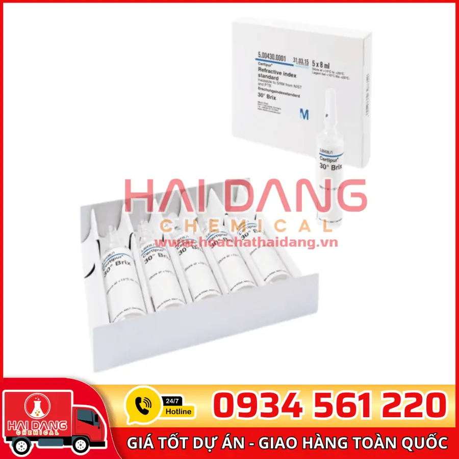 Refractive Index Standard – 20° Brix – Certipur® - Merck