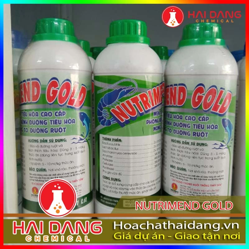 Hóa Chất Thủy Sản Men Tiêu Hóa Nutrimend Gold