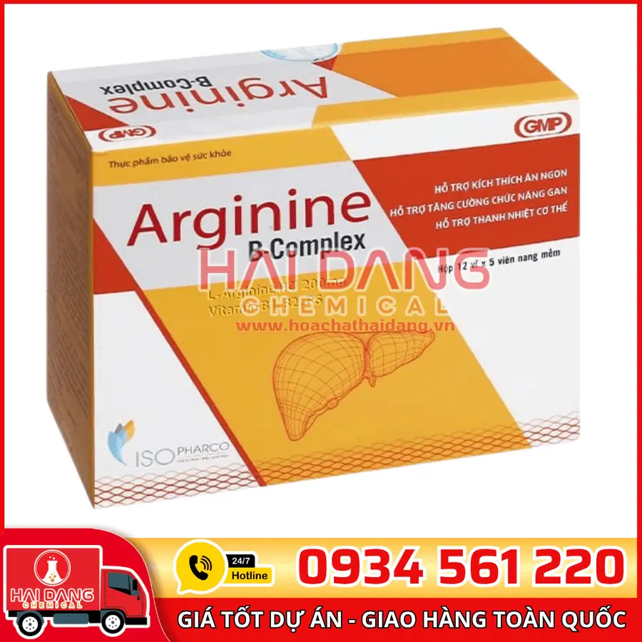 L-Arginine HCl Hàn Quốc – Nguyên Liệu Dược Phẩm Cao Cấp