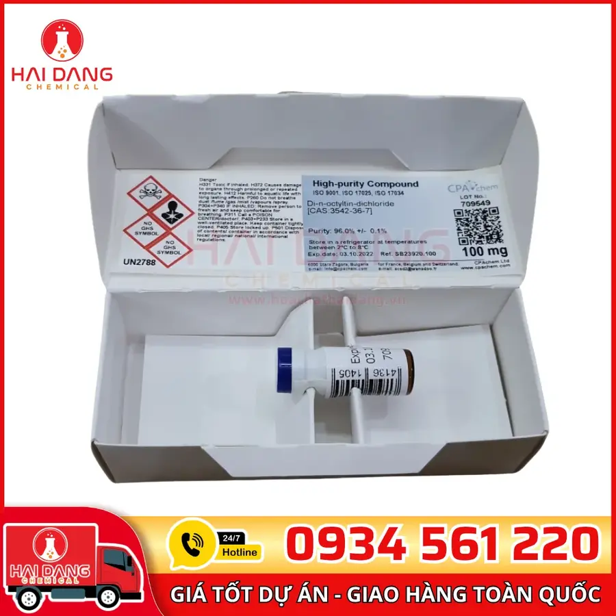Chất Chuẩn Di-n-Octyltin-Dichloride 100mg CPAchem