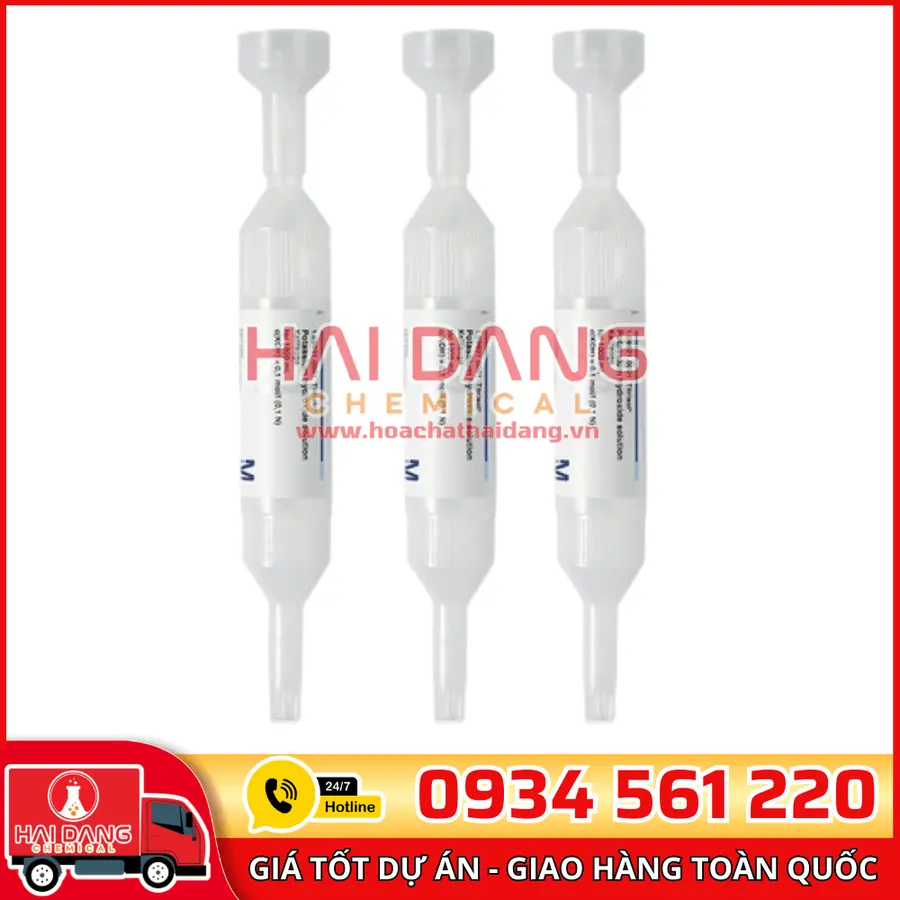 Ống chuẩn H₂SO₄ 1N – Merck