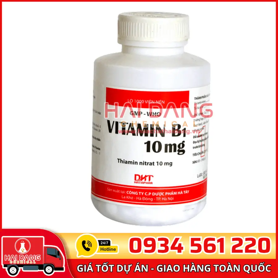 Vitamin B1 Thiamine Hydrochloride Trung Quốc