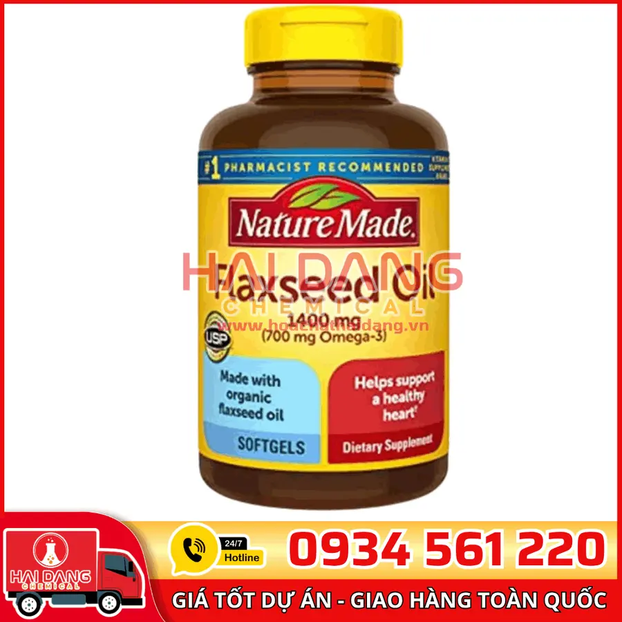 Tinh Dầu Hạt Lanh Flaxseed Oil Trung Quốc 25Kg Thùng