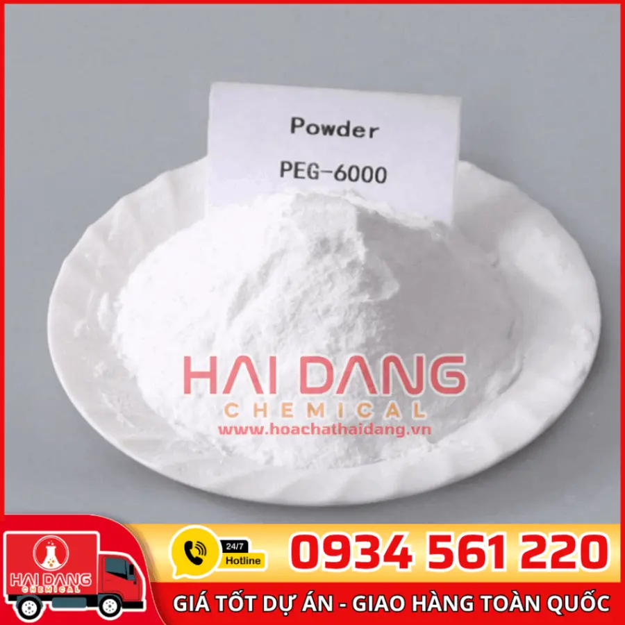 PEG 6000 Ấn Độ – Nguyên Liệu Làm Kem Mỹ Phẩm Dưỡng Da