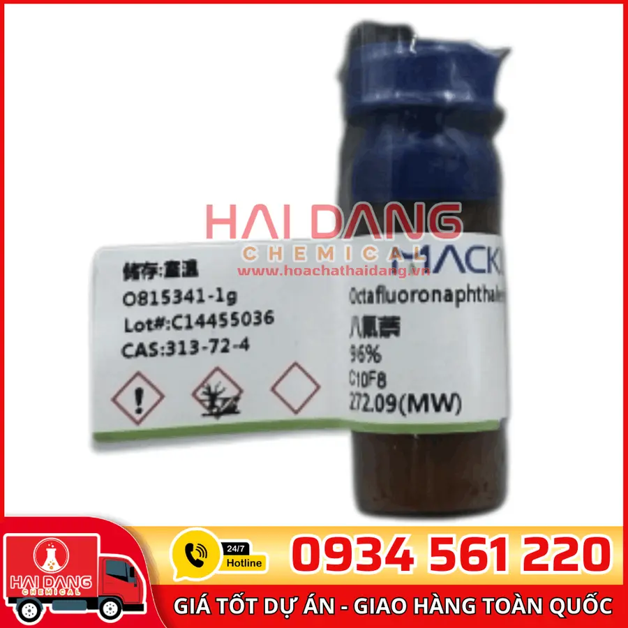 Octafluoronaphthalene 96% 1g - Macklin