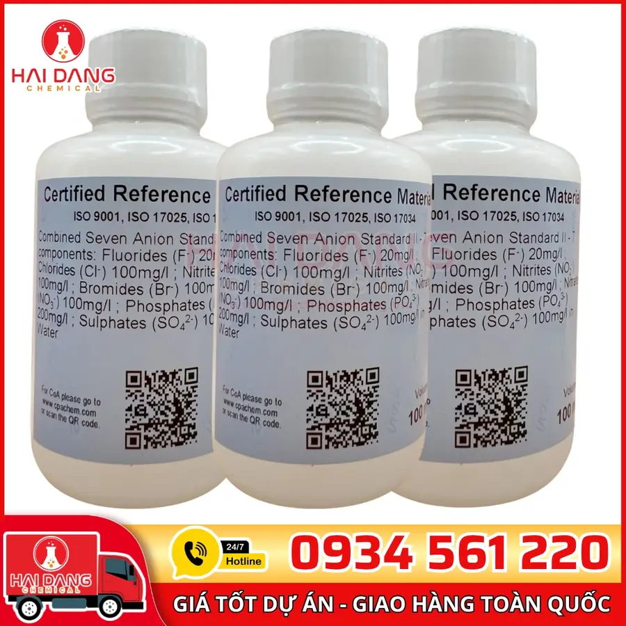 Dung Dịch Chuẩn Mix 7 Anion Cho IC – CPAchem