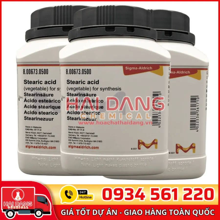 Stearic Acid lọ 500g - Merck