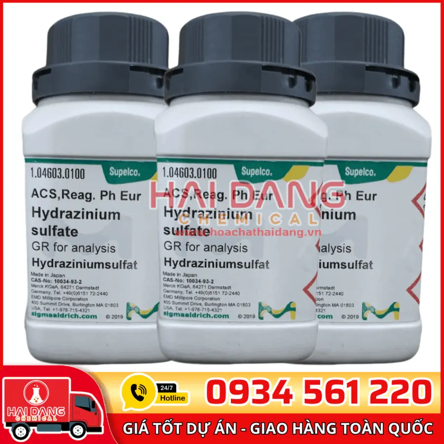 Hydrazinium Sulfate lọ 100g - Merck