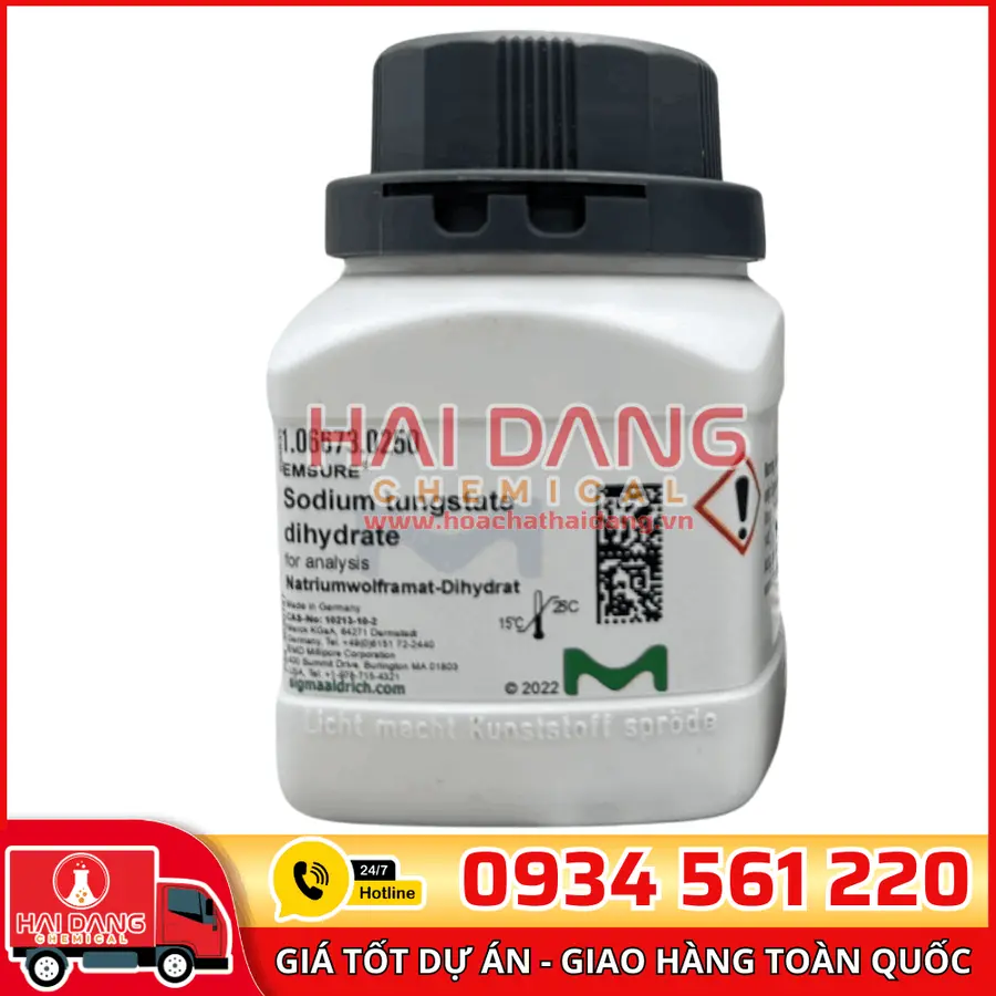 Sodium Tungstate Dihydrate lọ 250g - Merck