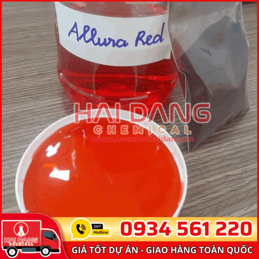 Phẩm Màu Đỏ – Allura Red Ấn Độ