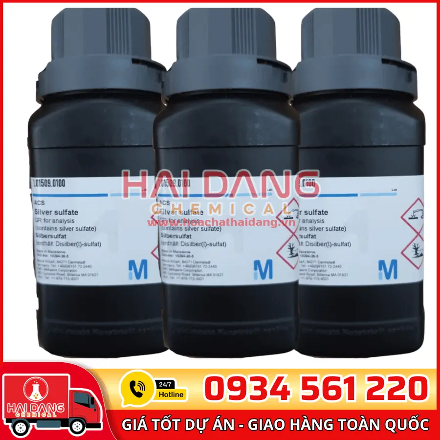 Silver Sulfate lọ 100g - Merck