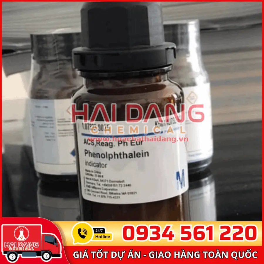 Phenolphthalein lọ 25g - Merck